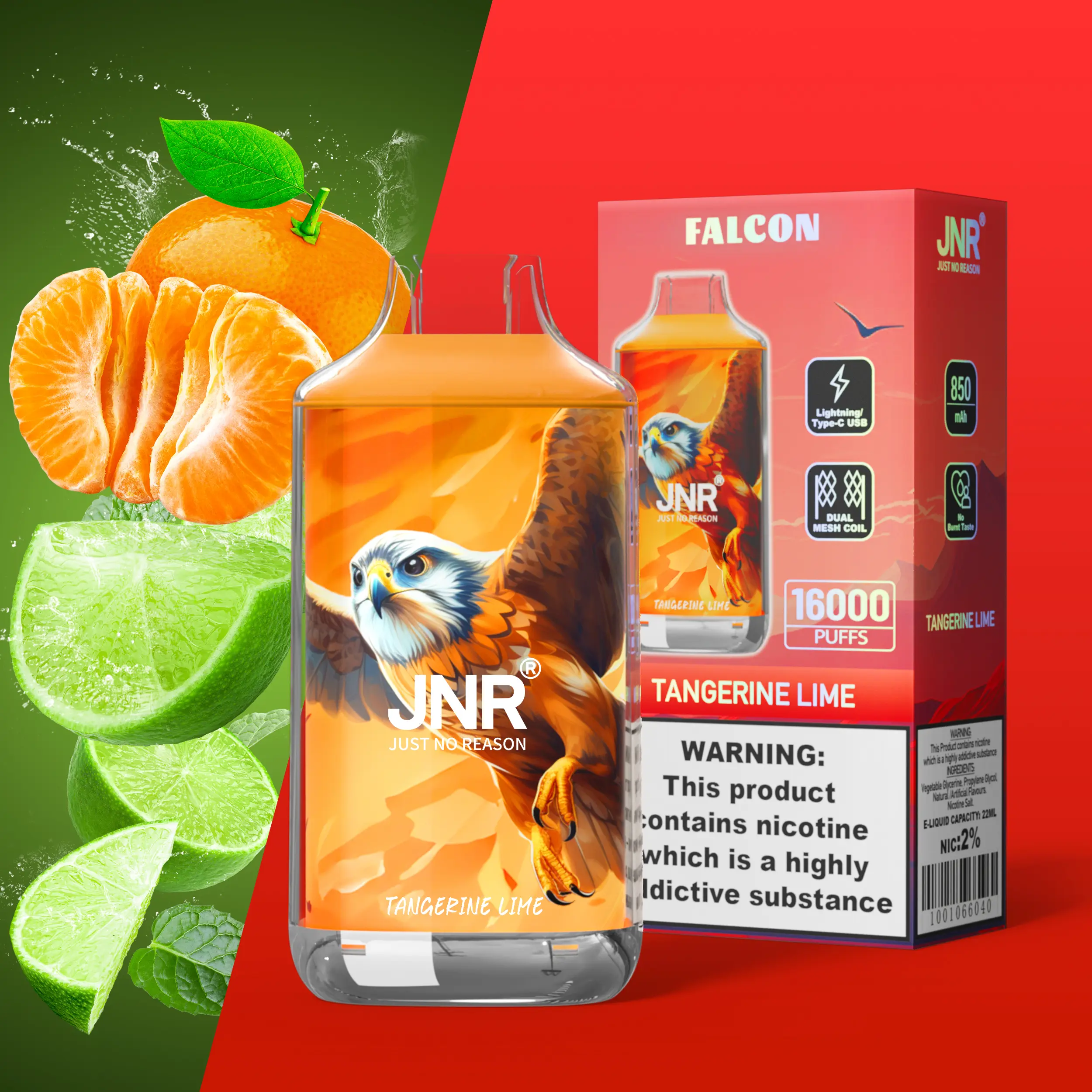 JNR FALON 16000 16K Puffs Original Edition Disposable Vape - Image 12