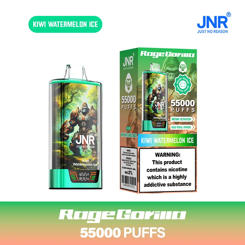 JNR Rage Gorilla 55K 55000 Puffs Smart Display Original Disposable Vape - Image 22