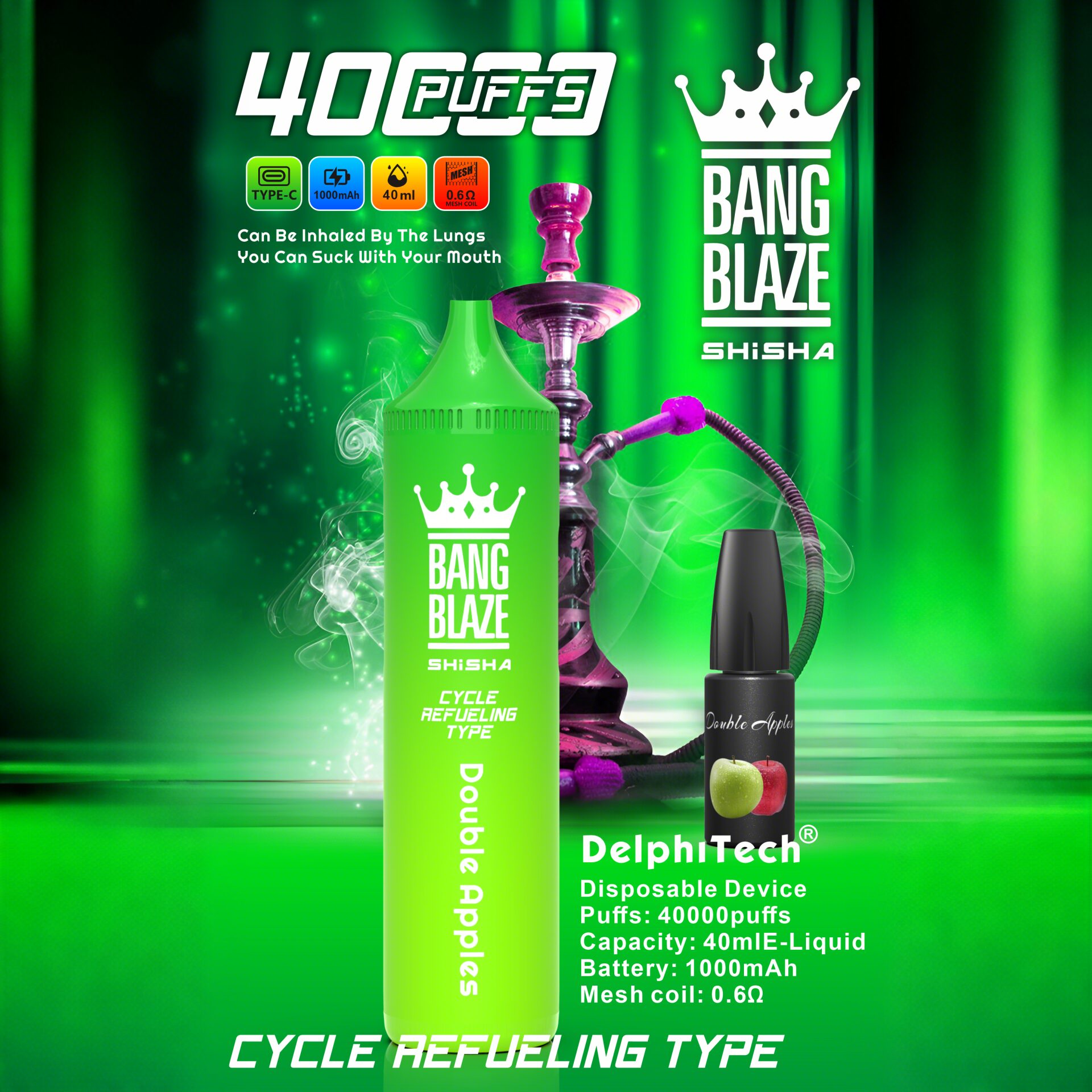 Bang Blaze 40k 40000 Puffs 2% 5% Nicotine Riginal Refillable Oil Vape - Image 17