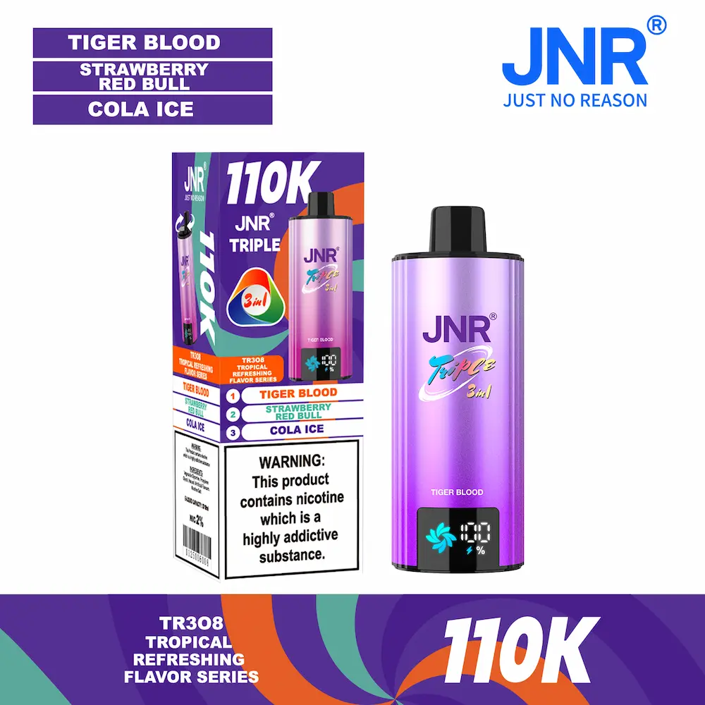 JNR TRIPLE 3-in-1 110000 110K Puffs Disposable Vape - Image 4