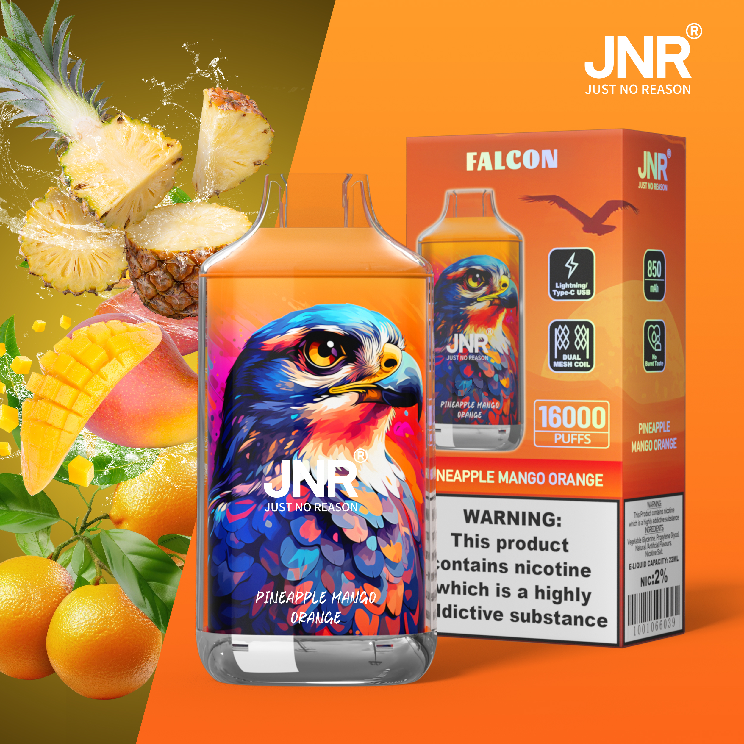 JNR FALON 16000 16K Puffs Original Edition Disposable Vape - Image 27