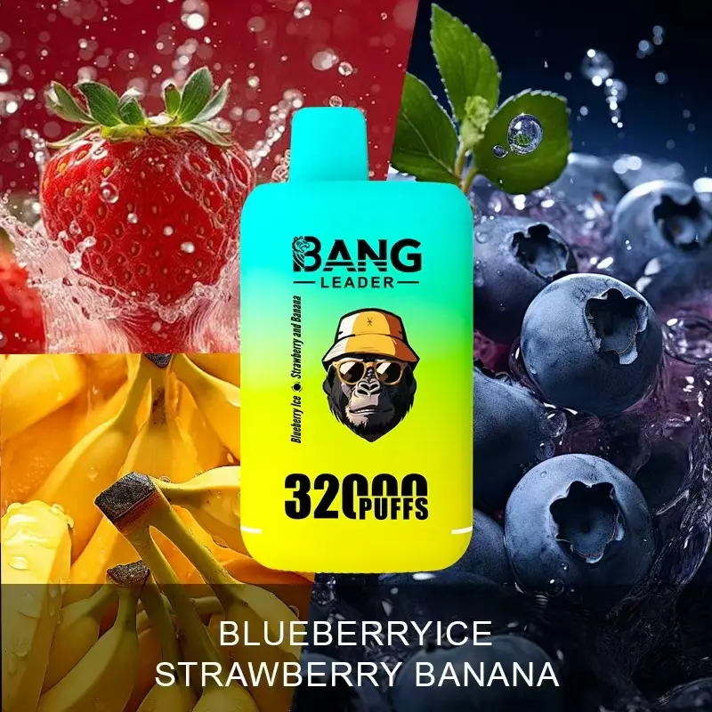 Bang Leader 32000 32k Puffs 0% 2% 3% 5% Nicotine Double Taste Disposable Vape - Image 28