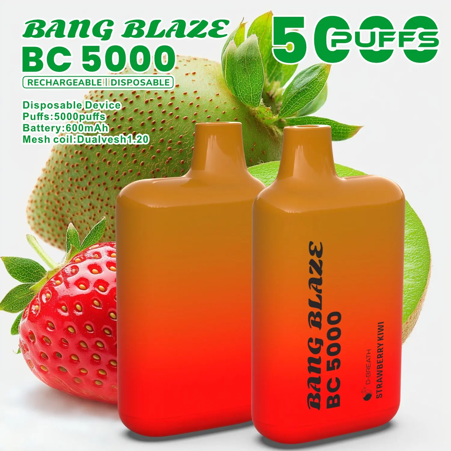 Bang Blaze BC5000 5K Puffs 2% 3% 5% Disposable Vape - Image 16